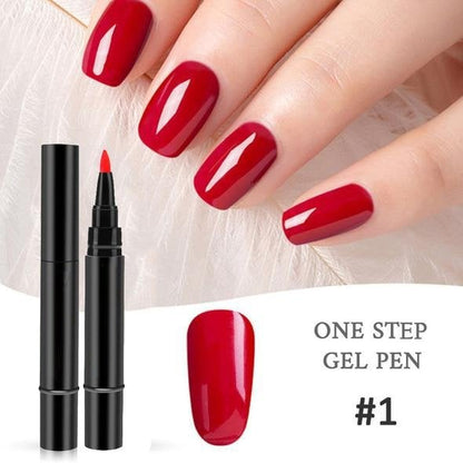 One Step Nail Gel Pen💡Free handheld mini UV nail lamp🎨Limited quantities, while stocks last.