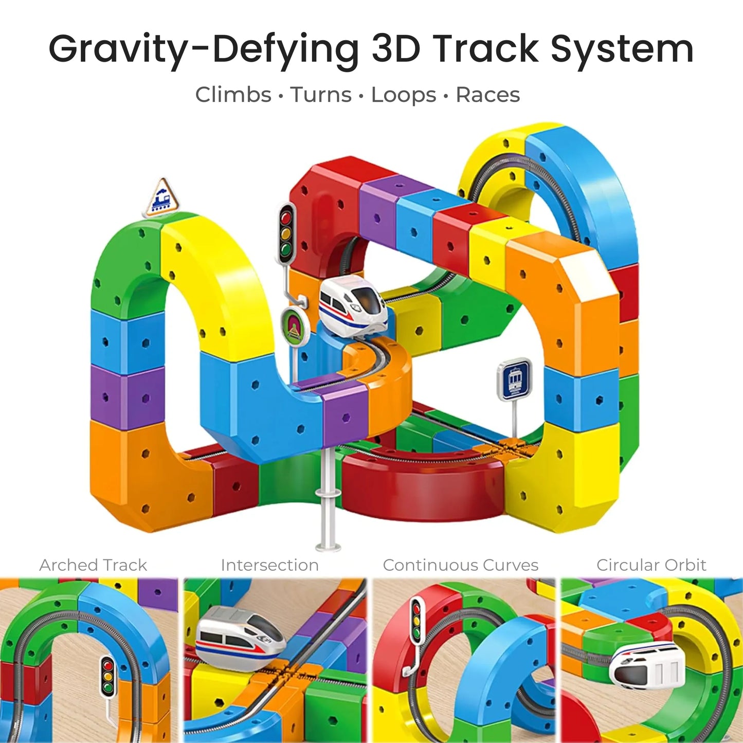WonderRail: The Modular 3D Train Track for Curious Little Builders