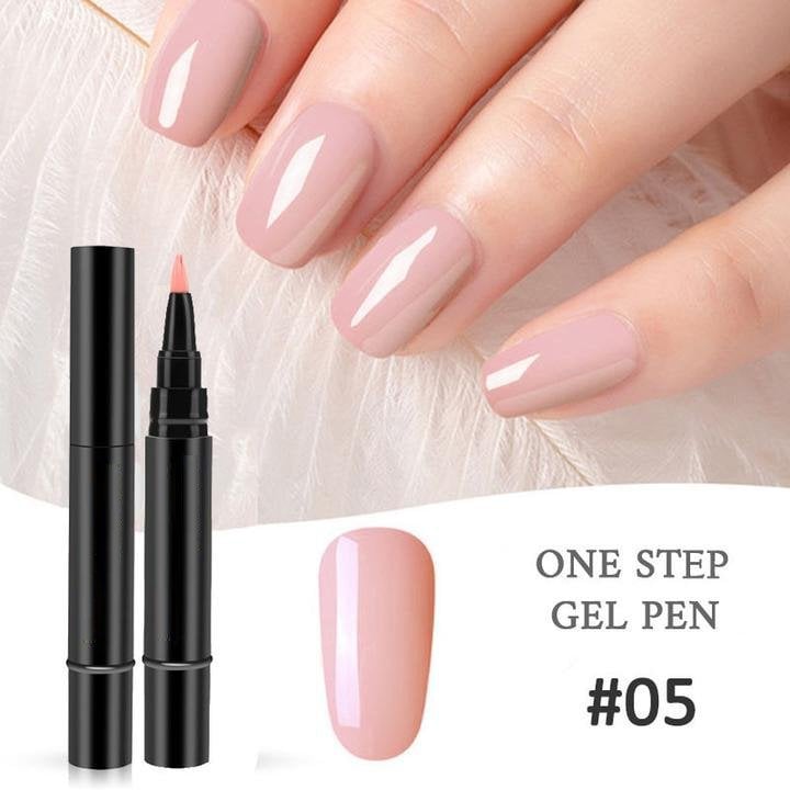 One Step Nail Gel Pen💡Free handheld mini UV nail lamp🎨Limited quantities, while stocks last.
