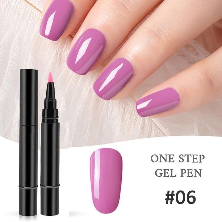 One Step Nail Gel Pen💡Free handheld mini UV nail lamp🎨Limited quantities, while stocks last.