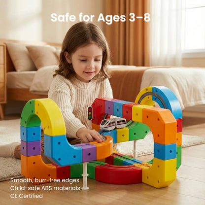 WonderRail: The Modular 3D Train Track for Curious Little Builders