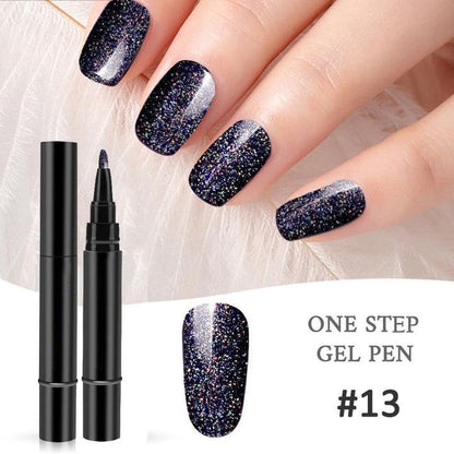 One Step Nail Gel Pen💡Free handheld mini UV nail lamp🎨Limited quantities, while stocks last.