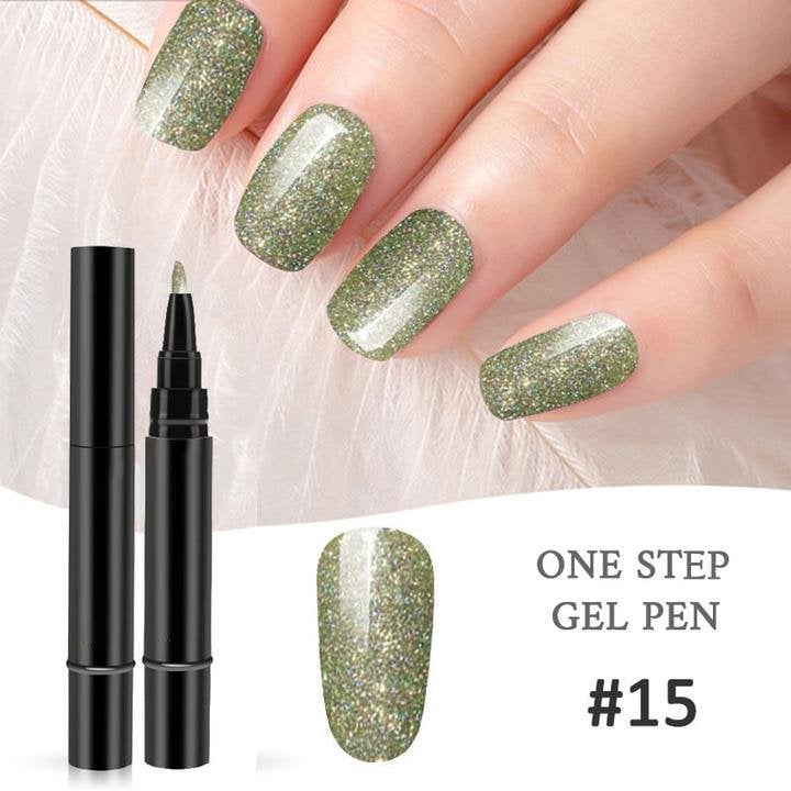 One Step Nail Gel Pen💡Free handheld mini UV nail lamp🎨Limited quantities, while stocks last.