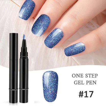 One Step Nail Gel Pen💡Free handheld mini UV nail lamp🎨Limited quantities, while stocks last.