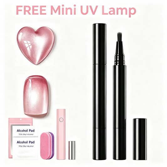 One Step Nail Gel Pen💡Free handheld mini UV nail lamp🎨Limited quantities, while stocks last.