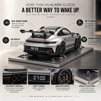 🏎️Wake Up To Real Engine Roar | Car Lover’s Dream Alarm Clock
