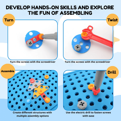 Little Engineer DIY Montessori Tool Box Set