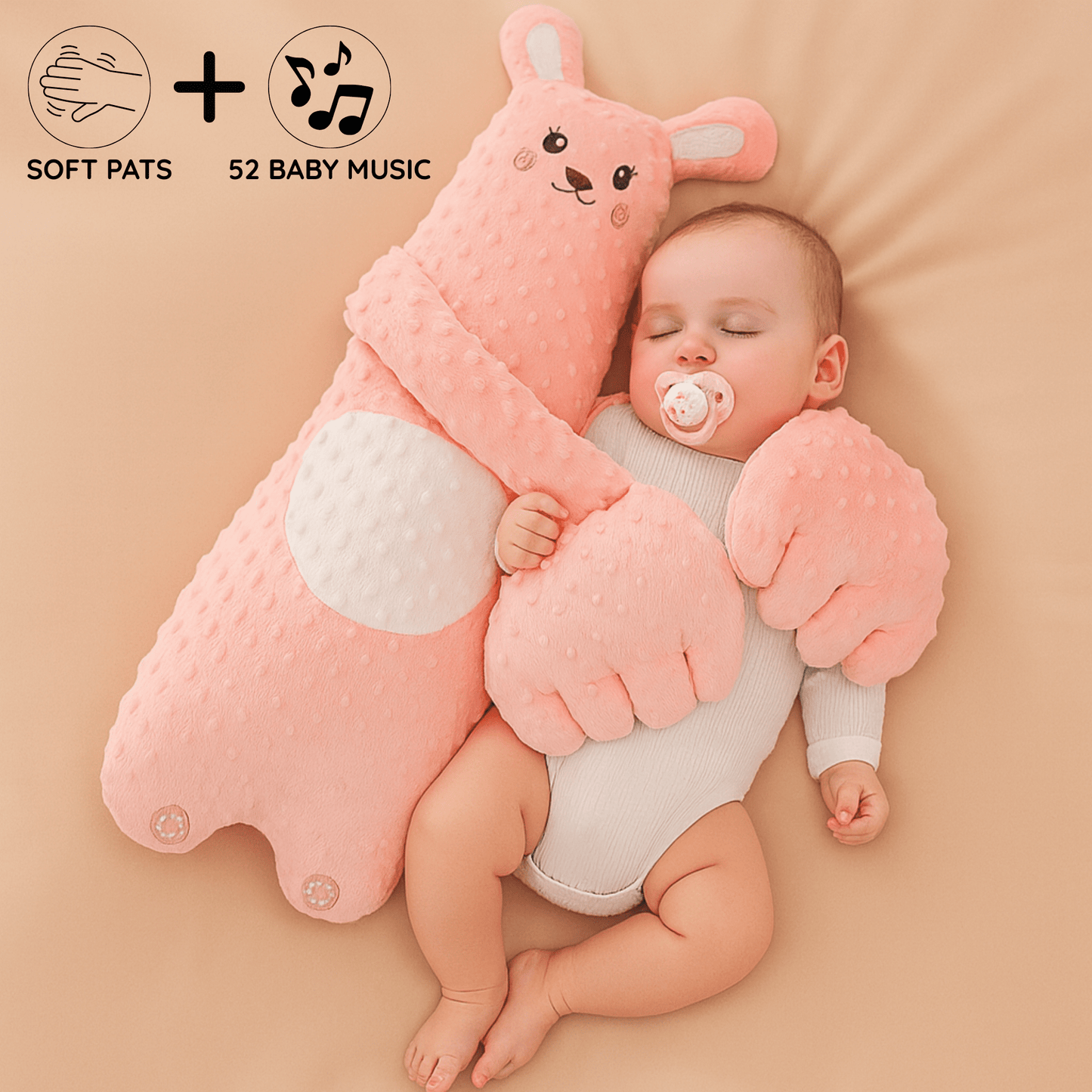 PatPat Pal: The Hugging Doll That Pats Your Baby to Sleep