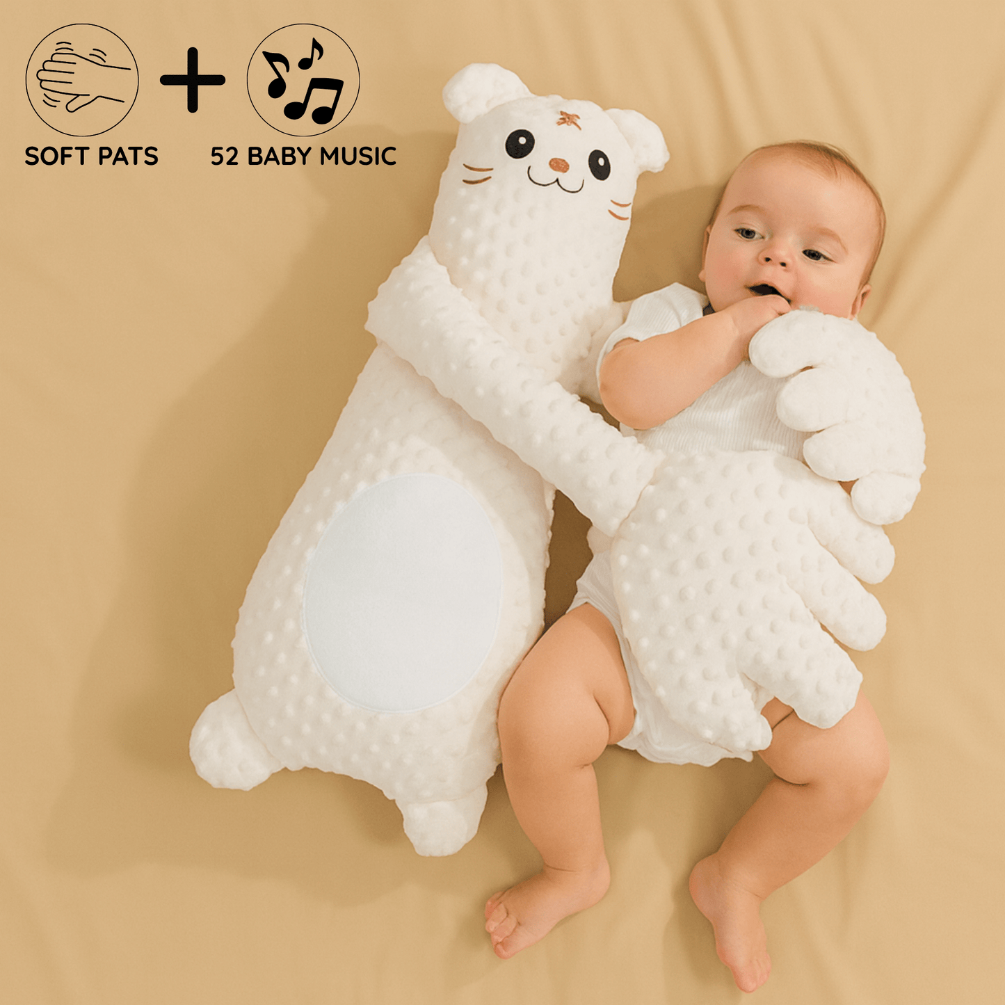 PatPat Pal: The Hugging Doll That Pats Your Baby to Sleep