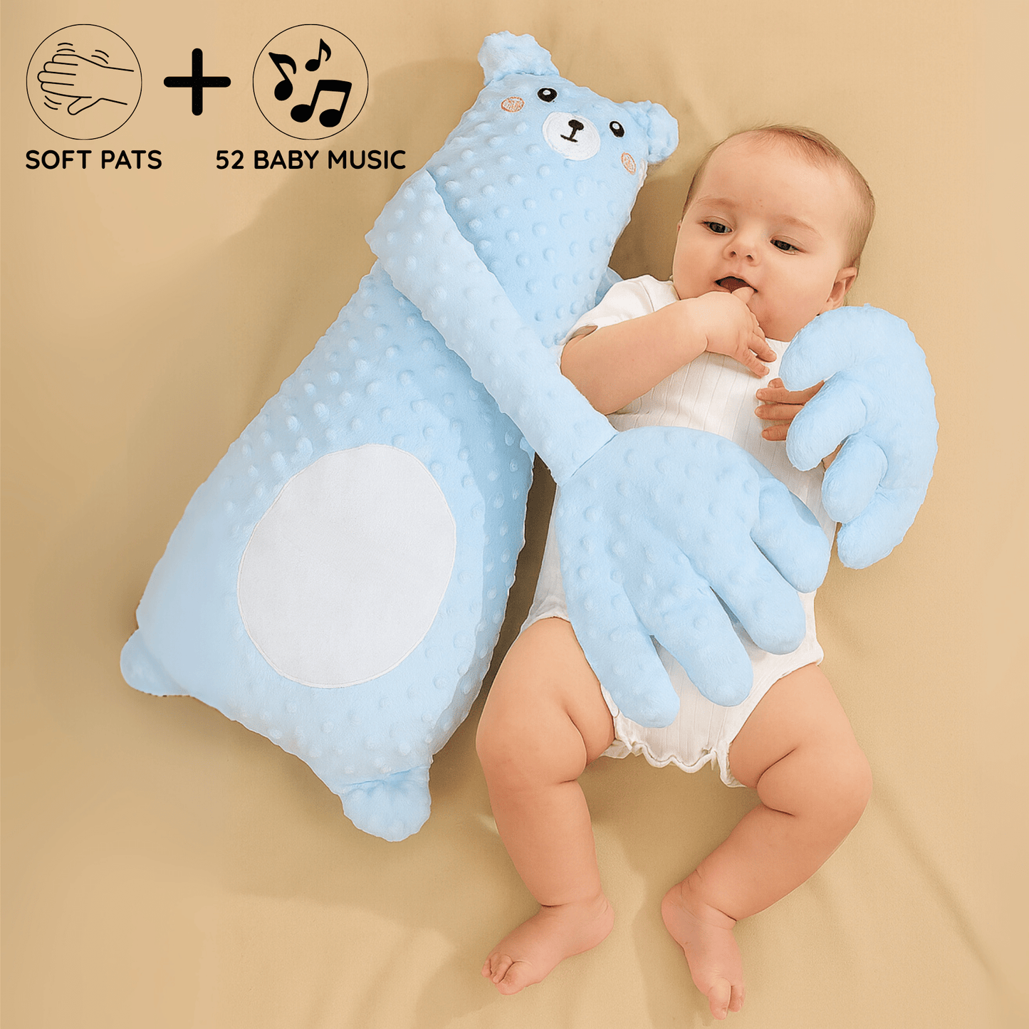 PatPat Pal: The Hugging Doll That Pats Your Baby to Sleep