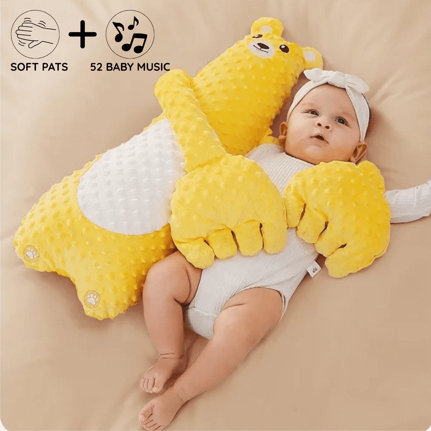 PatPat Pal: The Hugging Doll That Pats Your Baby to Sleep