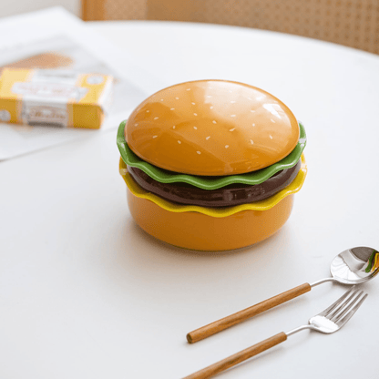 The Burger Stack Collection: Playful Ceramic Sets That Stack into a Perfect Burger